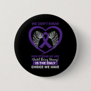 Men Women Hodgkin's Lymphoma Disease Blood Cancer 6 Cm Round Badge