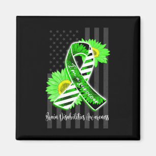 Men Women I Am A Survivor Brain Disabilities Aware Magnet