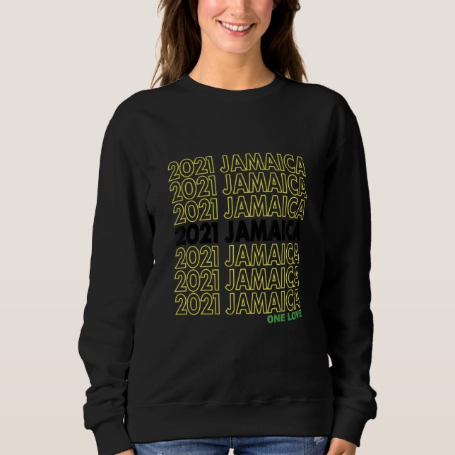 Men Women Jamaican Clothing For Patriotic Jamaica  Sweatshirt (Front)