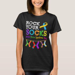 Men Women Kid Down Syndrome Awareness T-Shirt