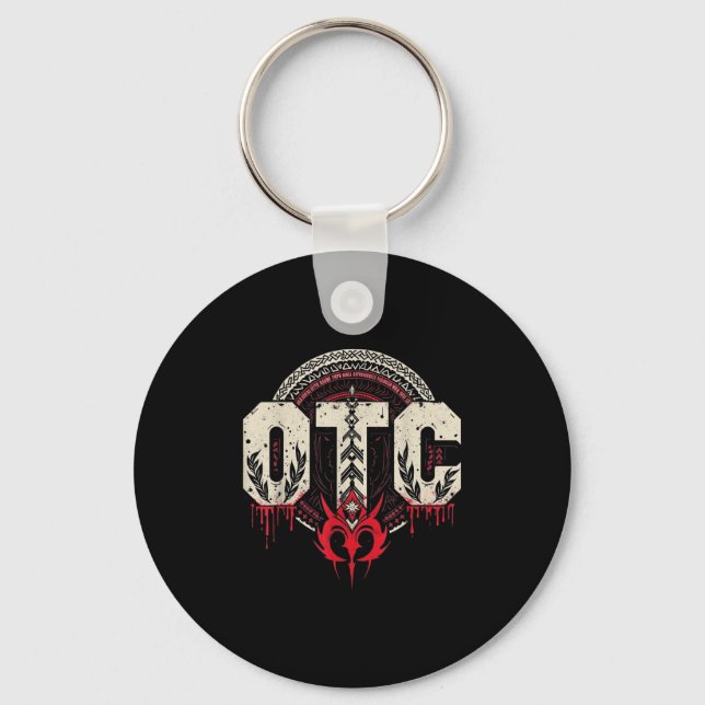 Men Women Kids Otc Bloodline Roman Wrestling Fan M Key Ring (Front)