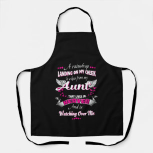 Men Women Loss Aunt In Loving Memorial My Aunt Apron