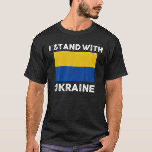 Men Women Ukrainian Lover I Stand With Ukraine Fla T-Shirt