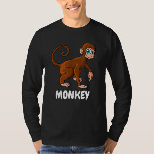 Men Women Zoo Animal Monkeys Monkey T-Shirt