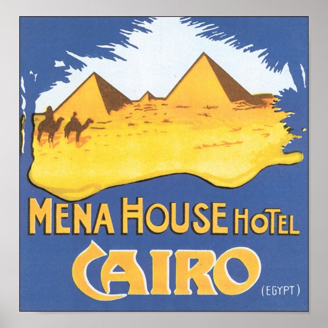 Mena House Hotel Poster (Front)