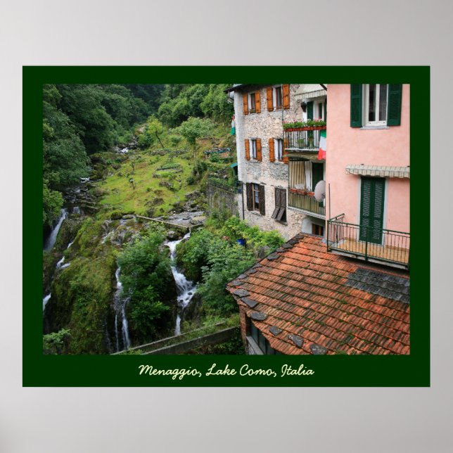 Menaggio Countryside Poster (Front)