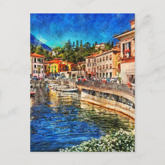 Menaggio on Como Lake, Italy Postcard