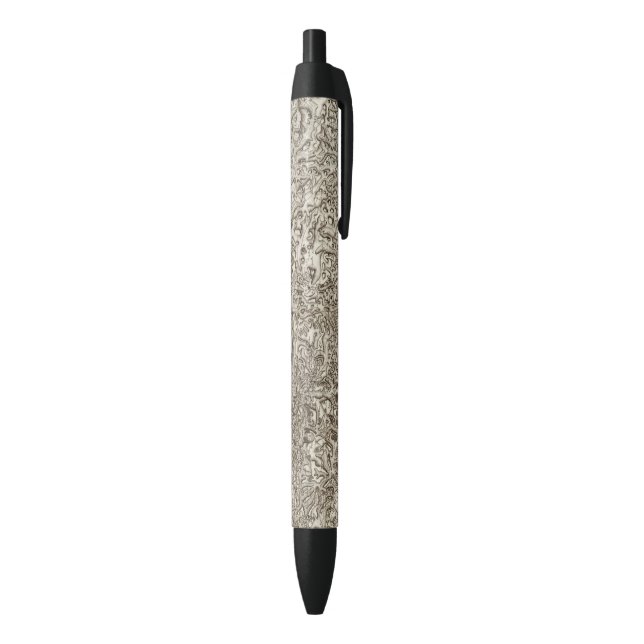 Mende Black Ink Pen (Bottom (Vertical))