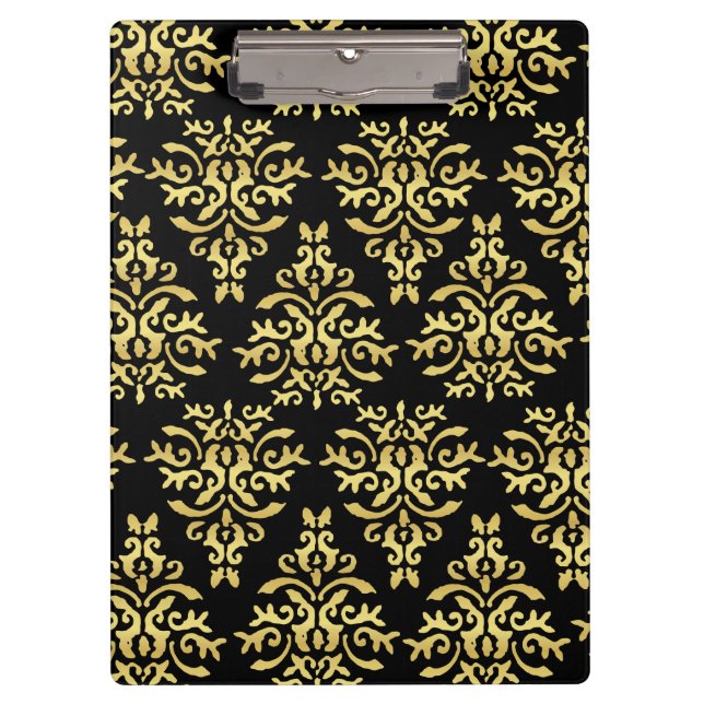 Mendela Pattern, Gold Clipboard (Front)