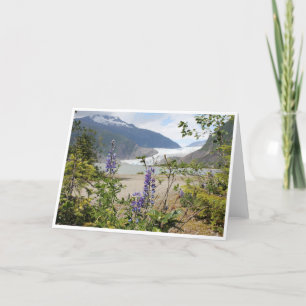 Mendenhall Glacier Alaska Blank Card