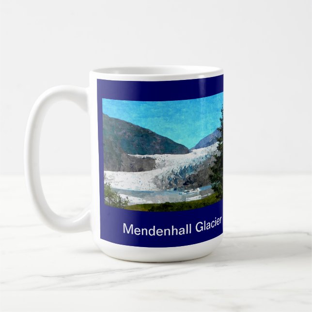 Mendenhall Glacier Coffee Mug (Left)