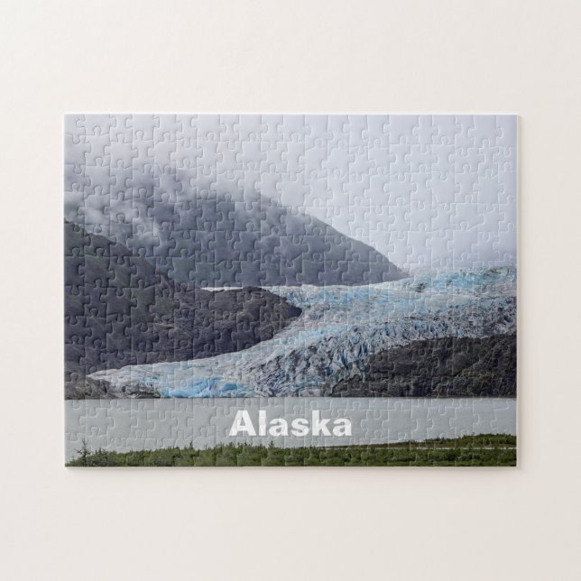 Mendenhall Glacier Jigsaw Puzzle (Horizontal)