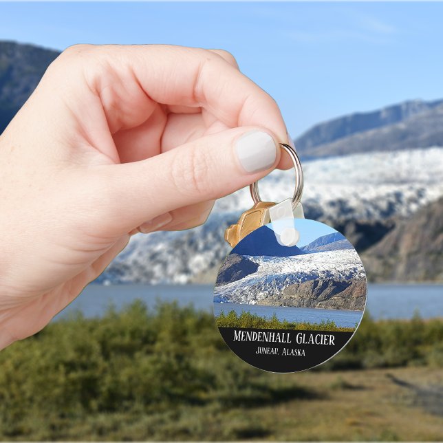 Mendenhall Glacier Juneau Alaska  Key Ring (Creator Uploaded)