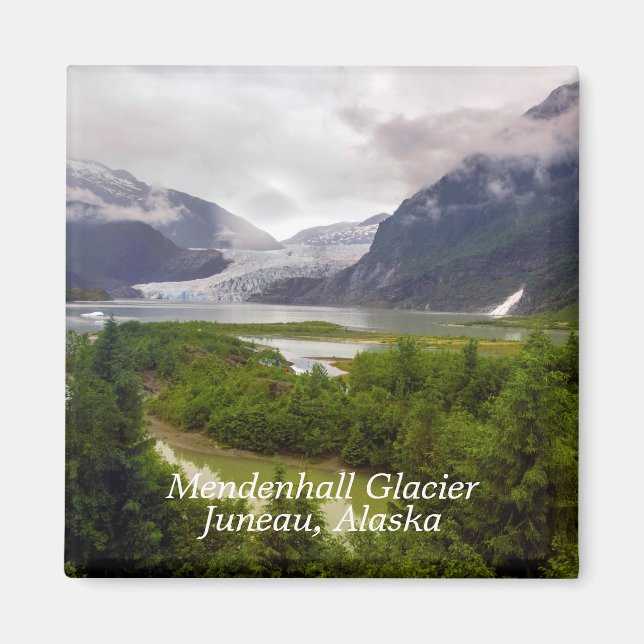 Mendenhall Glacier Juneau Alaska Magnet (Front)