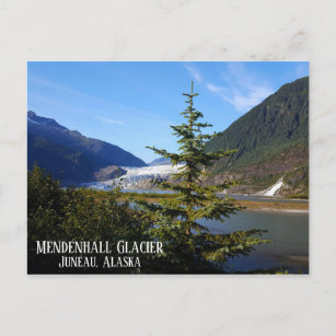 Mendenhall Glacier Juneau Alaska Postcard