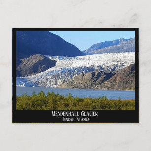 Mendenhall Glacier Juneau Alaska Postcard