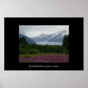 Mendenhall Glacier, Juneau, Alaska Poster