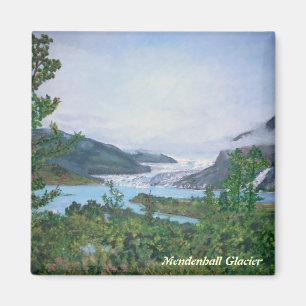Mendenhall Glacier Magnet
