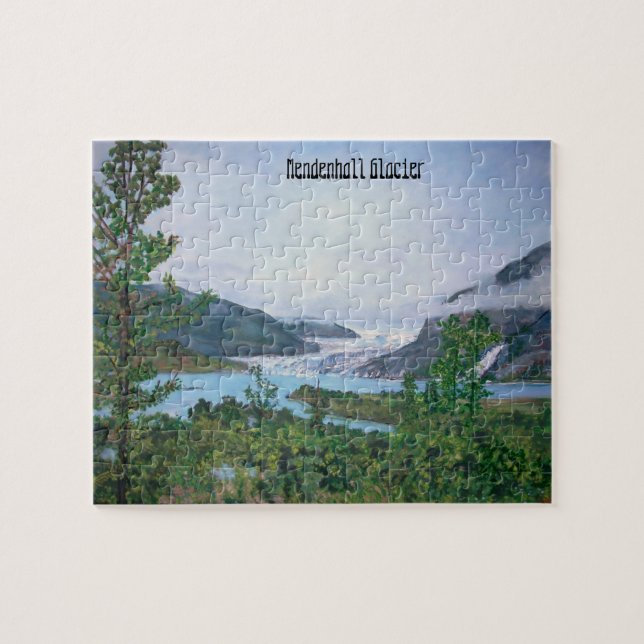 Mendenhall Glacier Puzzle (Horizontal)