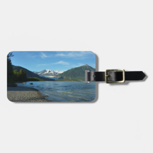 Mendenhall Lake in Juneau Alaska Landscape Luggage Tag