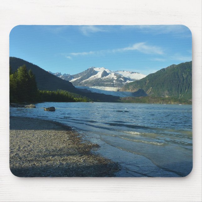 Mendenhall Lake in Juneau Alaska Landscape Mouse Pad (Front)