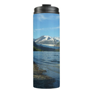 Mendenhall Lake in Juneau Alaska Landscape Thermal Tumbler