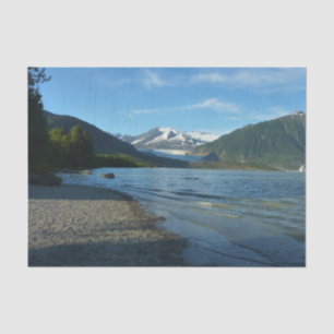 Mendenhall Lake in Juneau Alaska Tissue Paper
