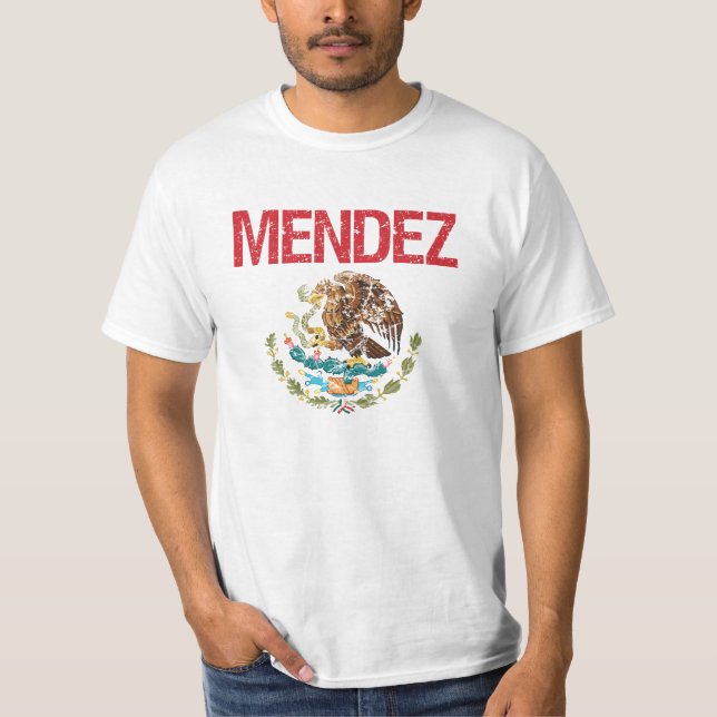 Mendez Surname T-Shirt (Front)