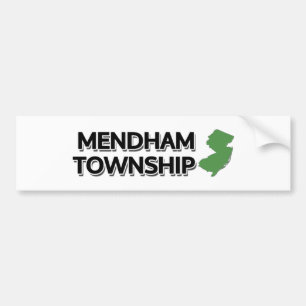Mendham Township, New Jersey Bumper Sticker