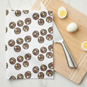Mendiants French Chocolates Chocolatier Chocoholic Tea Towel