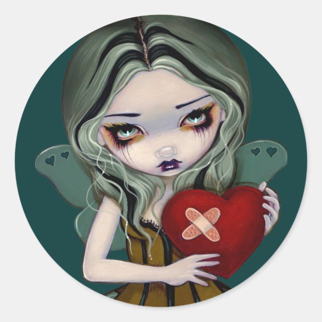 "Mending A Broken Heart" Sticker (Front)