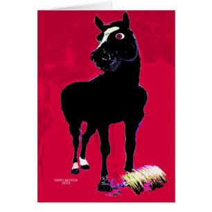 Mending Fences - Whimsical Horse Collection