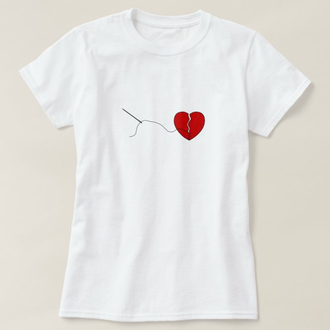 Mending Heart T-Shirt (Design Front)