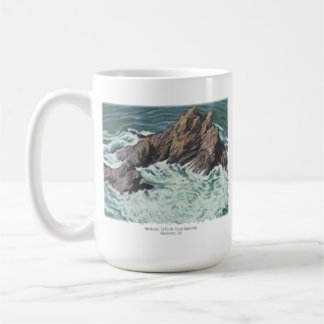 Mendocino California Coast Seascape; print,t-shirt Coffee Mug