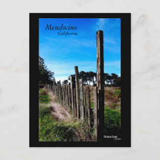 Mendocino California Postcard