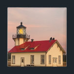 Mendocino Lighthouse Sunset Photo Magnet<br><div class="desc">Hello! Hope you like this photo I took! Feel free to add your own text and check my shops for more!</div>