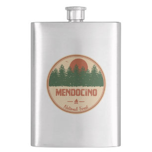 Mendocino National Forest Hip Flask
