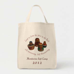 Mendocino Sufi Camp 2012 Organic Grocery Tote Bag