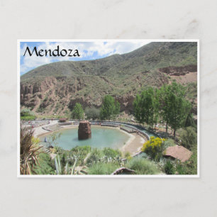 mendoza andes springs postcard
