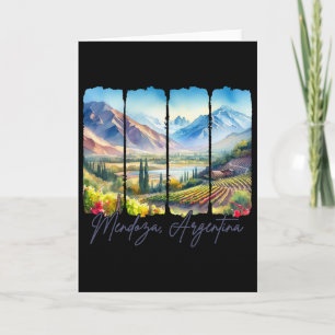 Mendoza Argentina Travel Trip Meet Me In Mendoza V Card