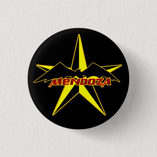 Mendoza* Star Badge (Front)