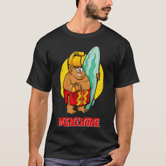 Menehune Hawaii Island Mythology Dwarf People Gnom T-Shirt (Front)