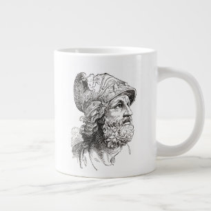 Menelaus, from Illustrated History of the World Large Coffee Mug