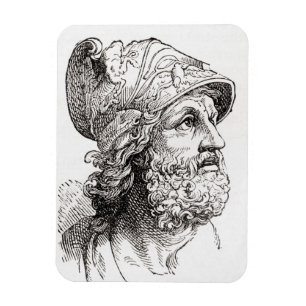 Menelaus, from Illustrated History of the World Magnet