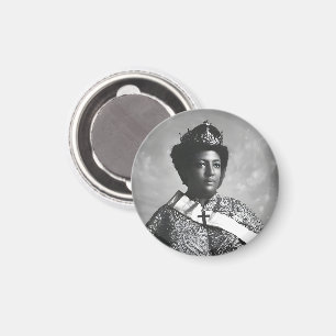 Menen Asfaw Queen Africa Empress Selassie I Roots Magnet