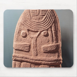 Menhir statue no.4, from Saint-Sernins-sur-Rance Mouse Pad