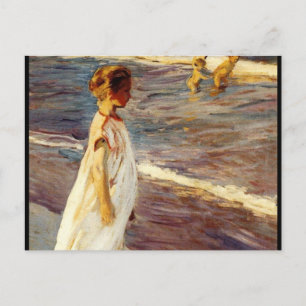 Menina - Joaquin Sorolla Postcard