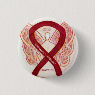 Meningococcal Meningitis Awareness Ribbon Pins