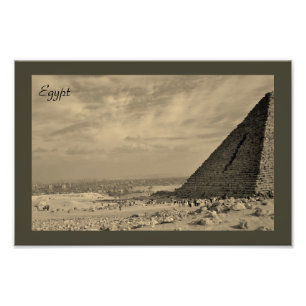 Menkaure Pyramid Photo Print