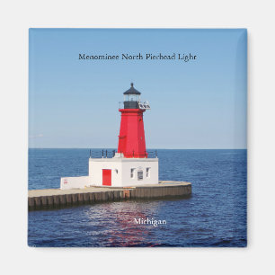 Menominee North Pierhead Light magnet